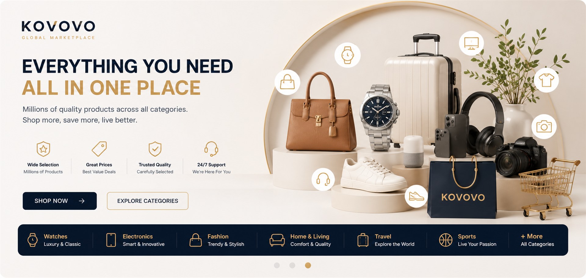 KOVOVO everything you need all in one place